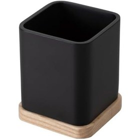 Resim Concept Boho Diş Fırçalık Siyah 8.2 X 8.2 X 10 Cm Siyah 