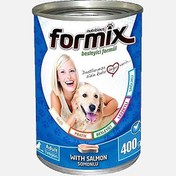 Resim Formix Somon Parça Etli Soslu Konserve Yetişkin Köpek Maması 400gr 