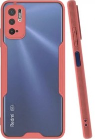 Resim Xiaomi Redmi Note 10 5G Kılıf Renkli Silikon Kamera Lens Korumalı Şeffaf Parfe Kapak - Pembe 