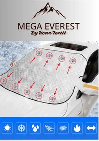 Resim KANGOROO OTO CAM KORUMA KAR BUZ GÜNEŞ ÖNLEYİCİ 