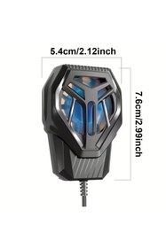 Resim Fibaks S10 Profesyonel Gaming Telefon Soğutucu Fan - Hızlı ve Sessiz Radyatör Klipsli Tasarım 