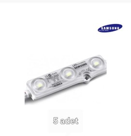 Resim Samsung 3'lü Led Modül Beyaz 10 Adet 