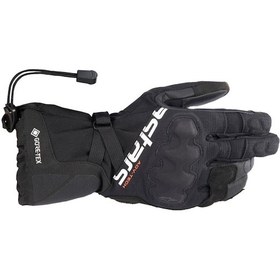 Resim Alpinestars Xt-5 Gore-tex Korumalı Motosiklet Eldiveni Siyah 