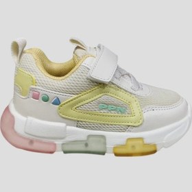 Resim Pepino P-1909 Bebek Ortopedi Krem Sarı Spor Ayakkabı Çok Renkli 