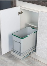 Resim Starax S-2571 Raylı Çöp Kovası, 24 LT 