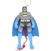 Resim Ahşap Sallanan Batman Figürü 