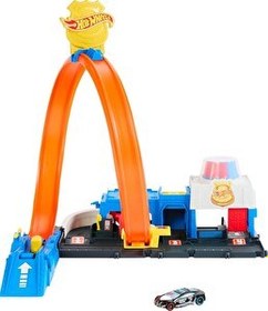 Resim Hot Wheels Polis İstasyonu Oyun Seti JBM71 