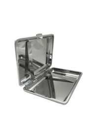Resim Metal Tabaka Kutulu Clipper Çakmak Set 