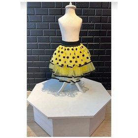 Resim Kara Kedi Kostüm Evi- Arı Eteği Sarı 