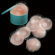 Resim 6 Paket Yeniden Kullanılabilir Silikon Nipel Kapakları - Straplez Görünmez Kendinden Yapışkanlı Pedler, Kadınlar İç Çamaşırı Aksesuarları İçin Uygun, Düz Renk, Tekstil Malzeme Olmayan, Sütyen Pedleri, Kadınlar İç Giyim, Basit Tasarım, Esnek Malzeme 
