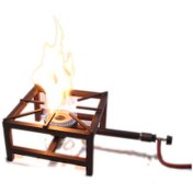 Resim Profesyonel Canavar Ocak Sanayi Tipi Volkan Ocak Aşçı Ocağı 30X30 