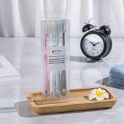 Resim 4 Adet Japon Macaron Renkli Yumuşak Kıllı Diş Fırçaları Koruyucu Kapaklarla - Taşınabilir & Profesyonel Yetişkin Diş Bakımı 
