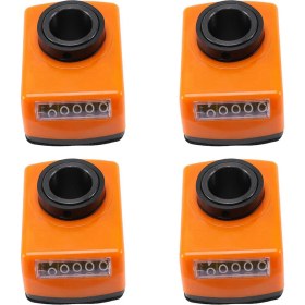 Resim 4x 09 Tip Torna 20MM Mil Delik Dijital Konum Gösterge Konum Göstergesi Sayaç Makine Torna Şaftı (Yurt Dışından) 