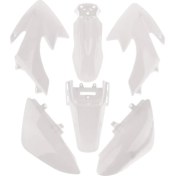 Resim Wetnwind Plastik Muhafız Kaplama Kiti Motosiklet Koruyucu Vücut Çalışma Fairing Kit Beyaz 