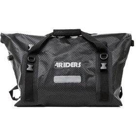 Resim 4riders Carbon Wp Series Allround Su Geçirmez Motosiklet Çantası Siyah Siyah 