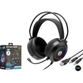 Resim Hadron H28 Mikrofonlu Oyuncu Kulaklık Pc Aux 3.5mm 