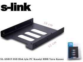 Resim S-LINK SL-SSD15 SSD DİSK İÇİ PC KASA İÇİ HDD YUVA 