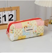 Resim Willowhaven Okul Zili Desenli Reçine Fermuarlı Kalem Kutusu Büyük Kapasiteli Öğrenci Çantası 