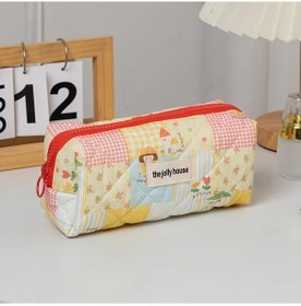 Resim Willowhaven Okul Zili Desenli Reçine Fermuarlı Kalem Kutusu Büyük Kapasiteli Öğrenci Çantası 