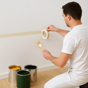 Resim Gen-Of Maskeleme Bandı 18X25 M (GEN-8402) 