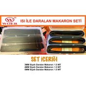 Resim WOER Isı Ile Daralan Makaron Seti 3-4-5 Mm (1.5mt Her Ölçüden) 