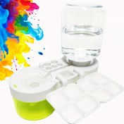 Resim 2025 Genişletilebilir Boya Fırçası Temizleyici - Su Döşeme ve Fırça Tutuculu, Suya Dayanıklı Plastik Sanatçı Aracı, Su Boyası, Yağlı Boya ve Su Bazlı Boyalar için Su Dolaşımlı Yıkama Sistemi, Başlangıçlar İçin Hediye (Gök Mavisi/Beyaz/Pembe/Kırmızı), Stüdyo Temizlik Aksesuarı, Modern Stüdyo Ekipmanı, Kolay Kavrama Malzemesi 
