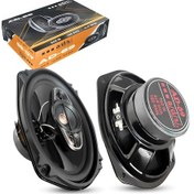 Resim Ads Oto Hoparlör Oval 6x9 940W 2ADET Kapaklı Ads Ad-69 