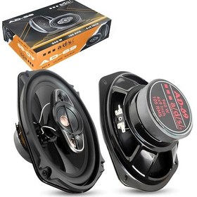 Resim Ads Oto Hoparlör Oval 6x9 940W 2ADET Kapaklı Ads Ad-69 