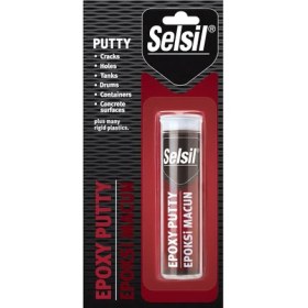 Resim Selsil Epoxy Putty - Epoksi Macun Isıya Dayanıklı Yapıştırcı 57GR Ahşap - Metal - Cam - Seramik (4741) 