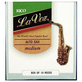 Resim Daddario Woodwinds La Voz RJC10MD Alto Saksafon Kamışı Medium 