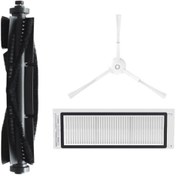 Resim +360 360 Vacuum Mop Cleaner S7 Robot Süpürge Uyumlu 3'lü Yedek Parça Seti 