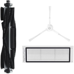 Resim +360 360 Vacuum Mop Cleaner S7 Robot Süpürge Uyumlu 3'lü Yedek Parça Seti 