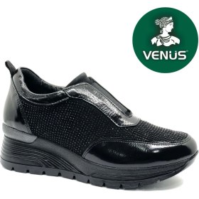 Resim Venüs Orhiş Hakiki Deri Ortopedik Oxford Kadın Aır-Flow Taban Klasik Ayakkabı 