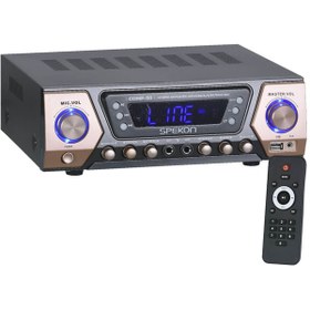 Resim Spekon Comp-50 Mono Aux 50W 100V Usb Bluetooth Anfi Amfi 