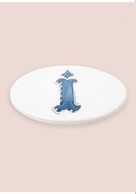 Resim The Mia Harf Bardak Altlığı İ Beyaz 