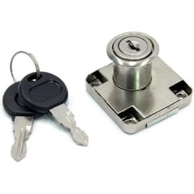 Resim Nalbur Lazım Çekmece Kilidi Kare 10 Adet 