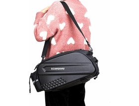 Resim Streak 10L Çok Fonksiyonlu Bisiklet Arka Bagaj Spor Koltuk Çantası Su Geçirmez 