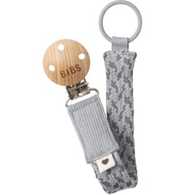 Resim Bibs Paci Braid Emzik Askısı - Cloud / Iron 