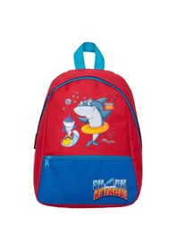 Resim Superbag Erkek Çocuk Anaokulu Çantası Balık Desenli Sırt Çantası Kreş Çantası Mavi 