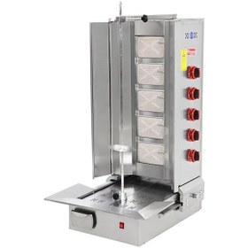 Resim Himaksan Gazlı Ce Belgeli Döner Ocağı 5 Radyanlı Alttan Motorlu 