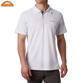 Resim Columbia Utilizer Erkek Beyaz Outdoor Polo Tişört AM0126-100 
