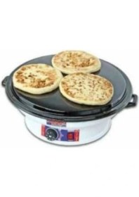 Resim Elektrikli Katmer ve Börek Sacı, Yufka Sacı, Beyaz Renkli, Pratik Kullanım 