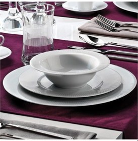 Resim Kütahya Porselen Çisil 24 Parça 6 Kişilik Yemek Takımı 