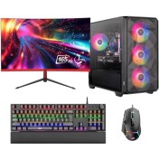 Resim Dragos DRX6920 I7 10700F 16GB 512GB Nvme 12GB RTX3060 23.6 165Hz Curved Oyuncu Masaüstü Bilgisayarı 