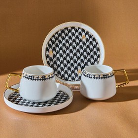 Resim Karaca Kazayağı 2 Kişilik Kahve Fincan Takımı 100 ML 