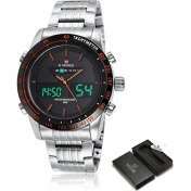 Resim Hanyang Sbo-Box Lüks Marka Navıforce Erkekler Moda Spor Saatler Erkek Kuvars Dijital Analog Saat Adam Tam Çelik Kol Saati Relogio Masculino (Yurt Dışından) 