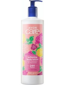 Resim Avon Care Gül Suyu ve Shea Yağı İçeren Yumuşatıcı Vücut Losyonu 720 ML 