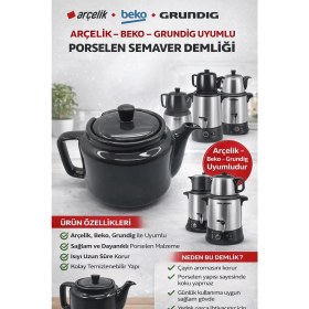 Resim Arçelik Se 9035 I Semaver Çay Makinesi Porselen Demlik 9197064785 Orijinal 