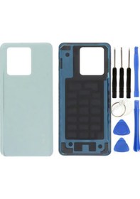 Resim Xiaomi Mi 13t Uyumlu Arka Pil Kapağı Yeşil + Tamir Seti Çok Renkli 