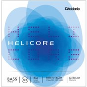 Resim D'Addario HP610 3/4M Helicore Hybrid Kontrabas Teli 